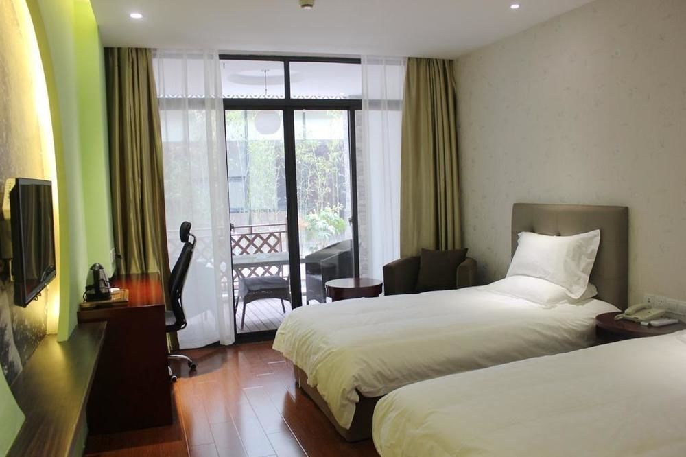 Yiting Si Ji Hotel Nantong Gongnong North Road מראה חיצוני תמונה