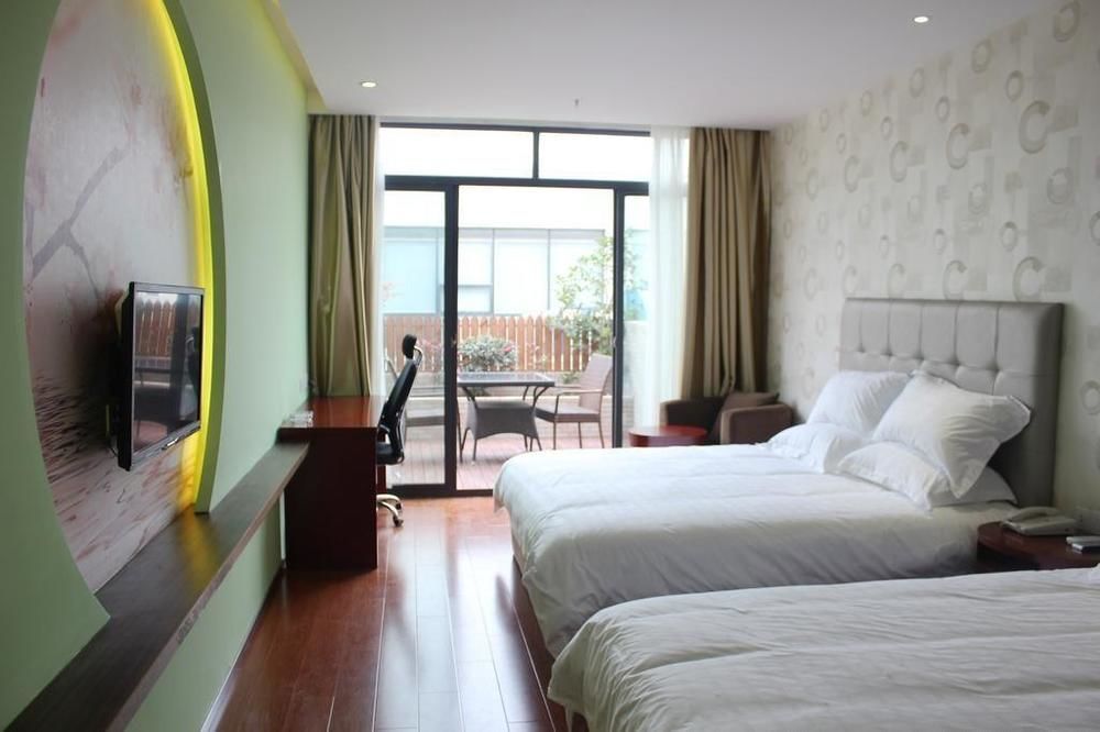 Yiting Si Ji Hotel Nantong Gongnong North Road מראה חיצוני תמונה
